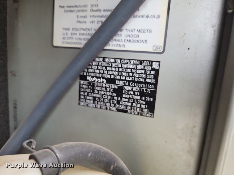 image for item DR8691 Wacker Neuson  G14 generator