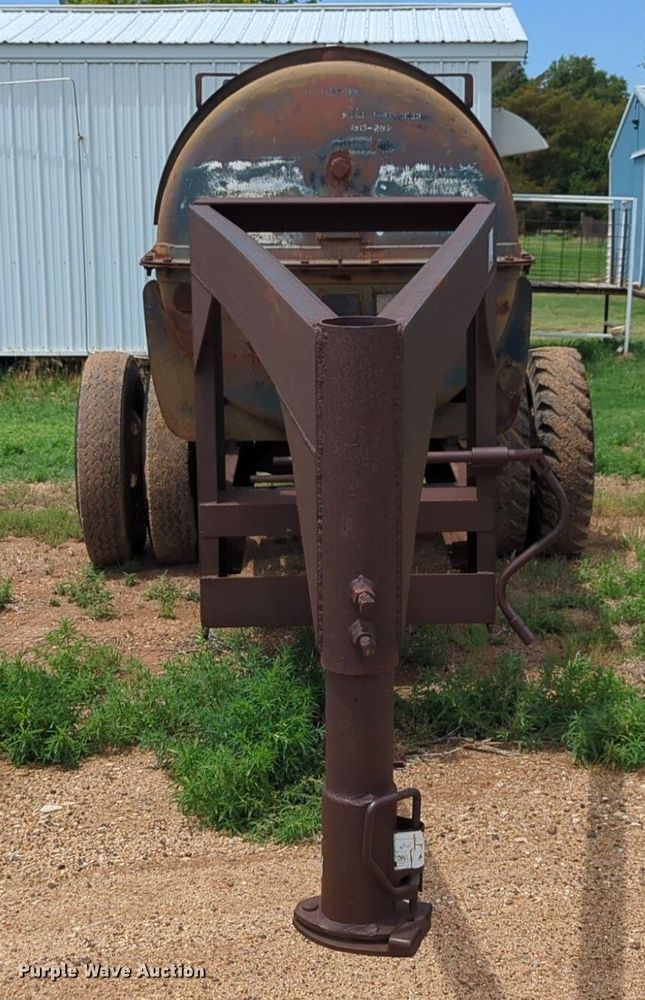 image for item DS6780 Shop built tank trailer