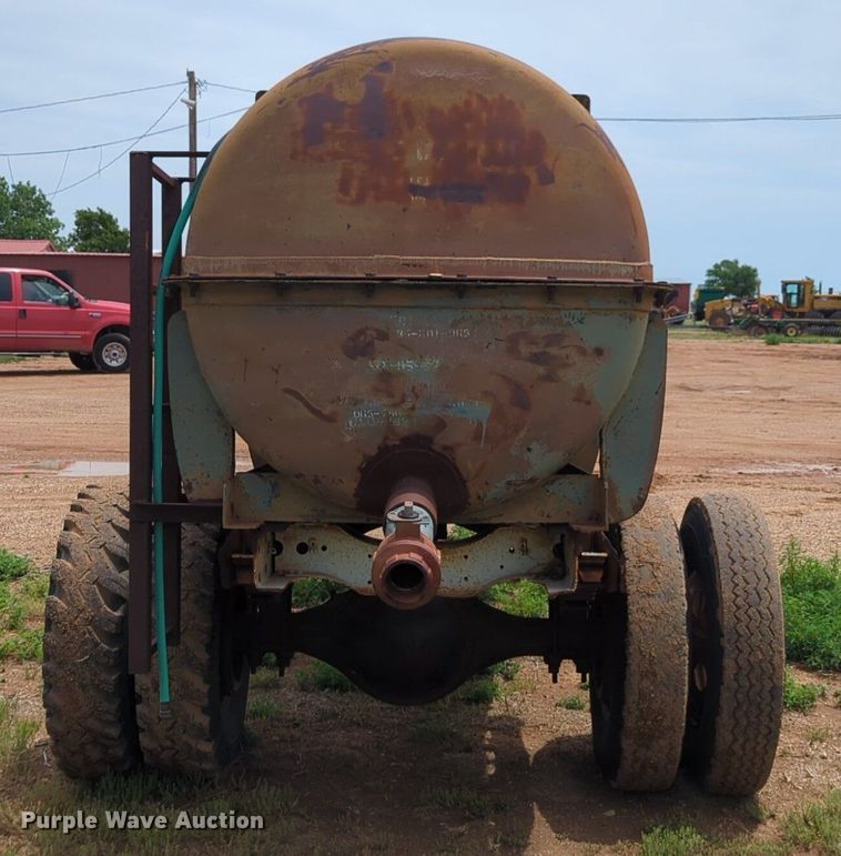 image for item DS6780 Shop built tank trailer
