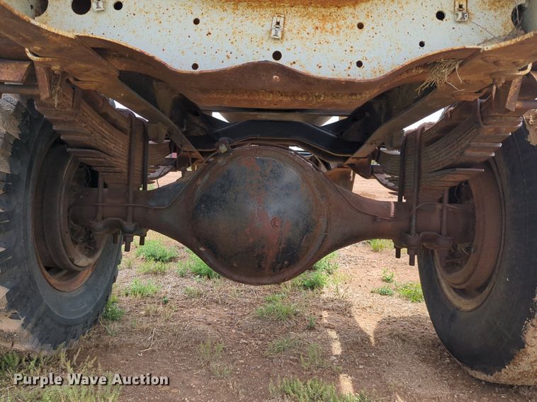 image for item DS6780 Shop built tank trailer