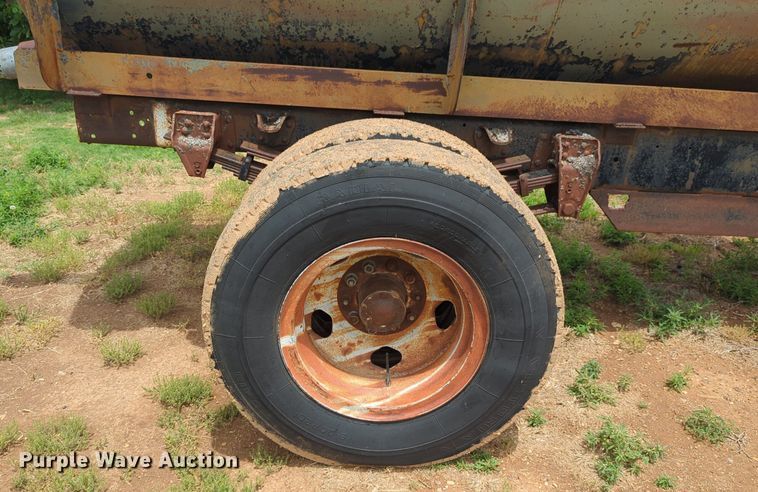 image for item DS6780 Shop built tank trailer