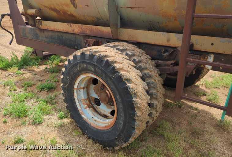image for item DS6780 Shop built tank trailer