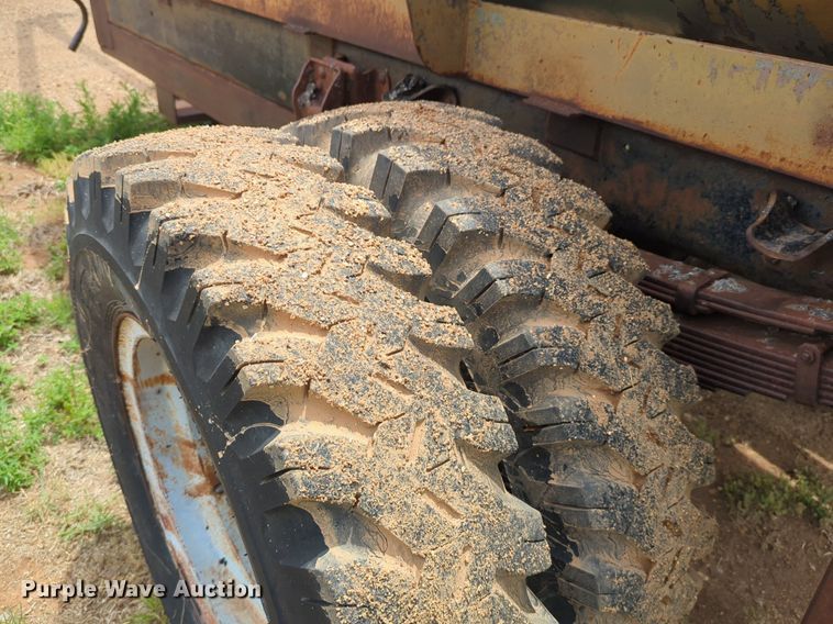 image for item DS6780 Shop built tank trailer
