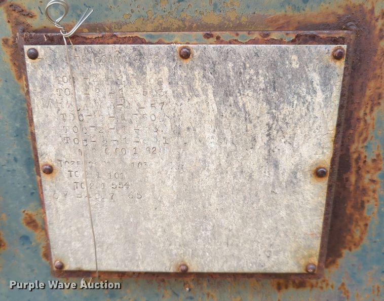 image for item DS6780 Shop built tank trailer