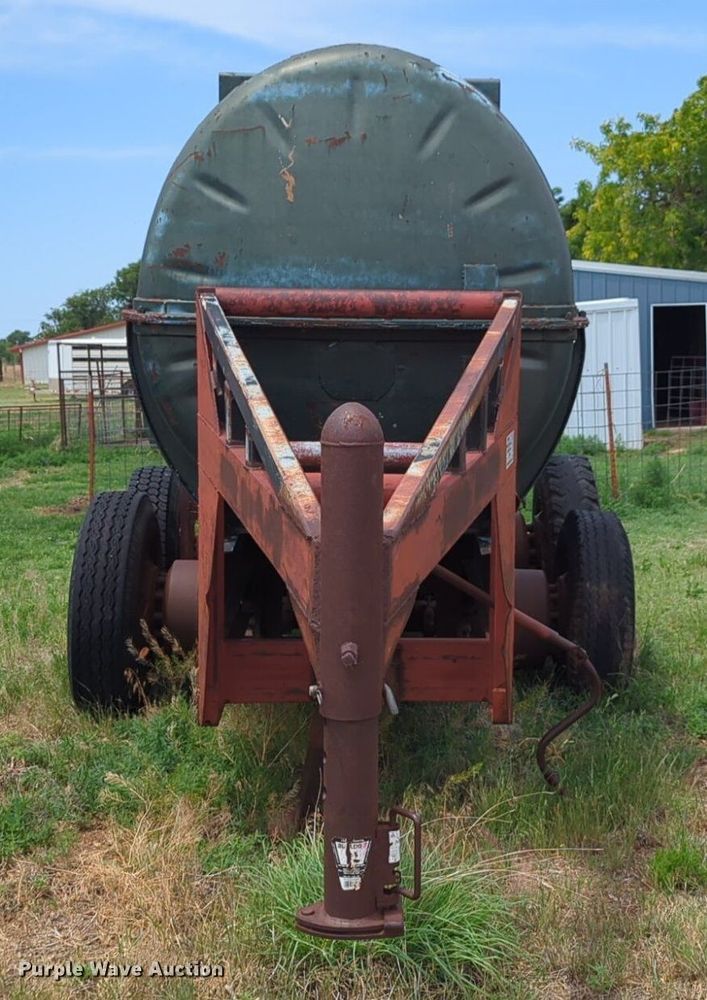 image for item DS6781 Shop built tank trailer