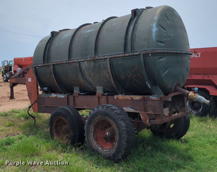 image for item DS6781 Shop built tank trailer