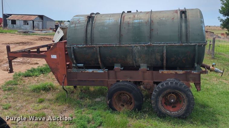 image for item DS6781 Shop built tank trailer