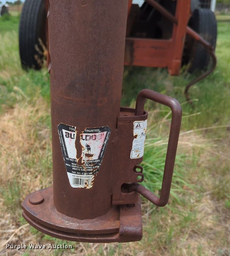 image for item DS6781 Shop built tank trailer