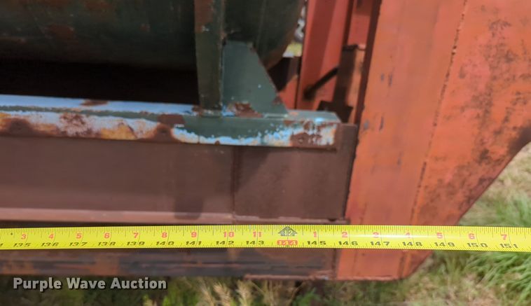 image for item DS6781 Shop built tank trailer