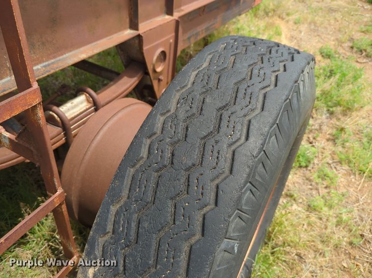 image for item DS6781 Shop built tank trailer