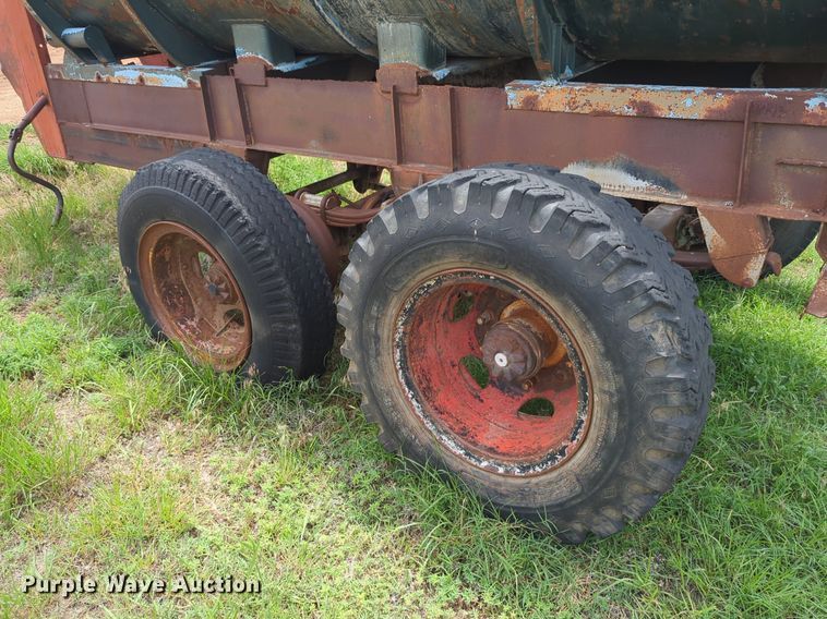 image for item DS6781 Shop built tank trailer