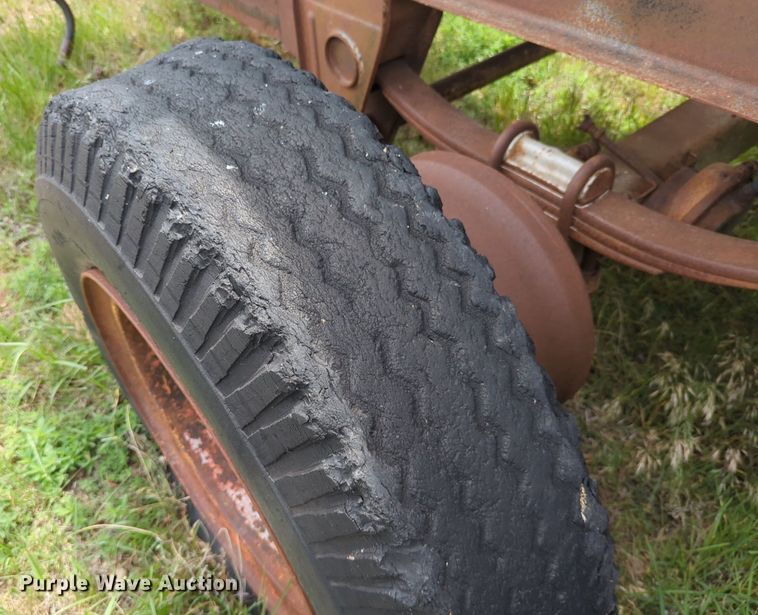image for item DS6781 Shop built tank trailer