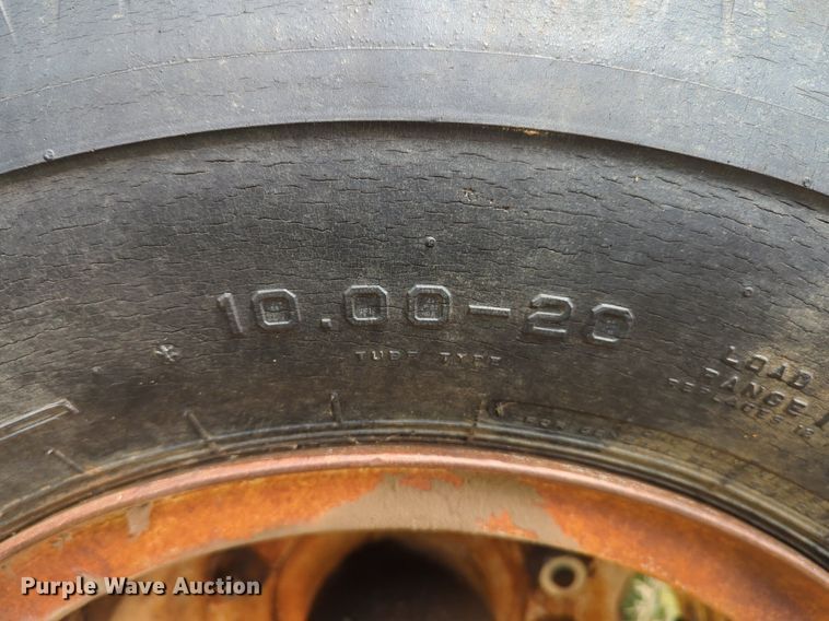 image for item DS6781 Shop built tank trailer