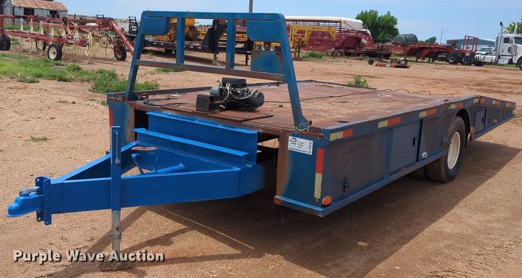 image for item DS6782 Shop built equipment trailer