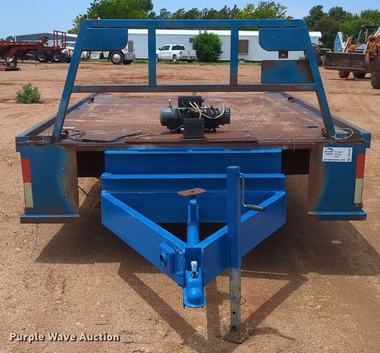 image for item DS6782 Shop built equipment trailer