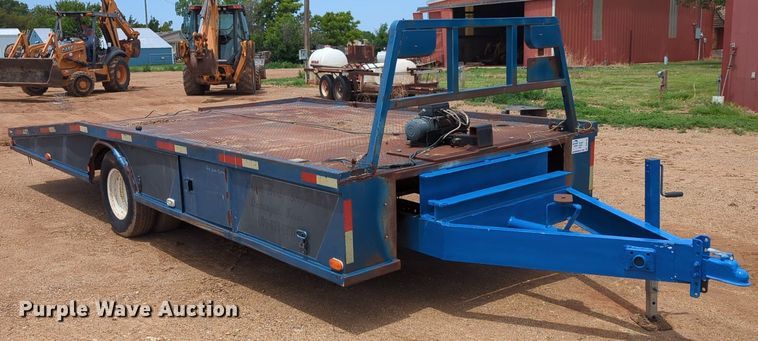image for item DS6782 Shop built equipment trailer