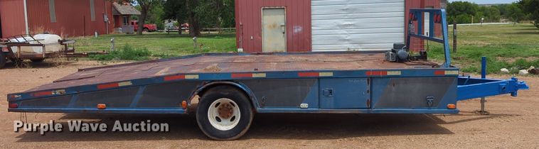 image for item DS6782 Shop built equipment trailer
