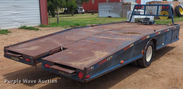 image for item DS6782 Shop built equipment trailer