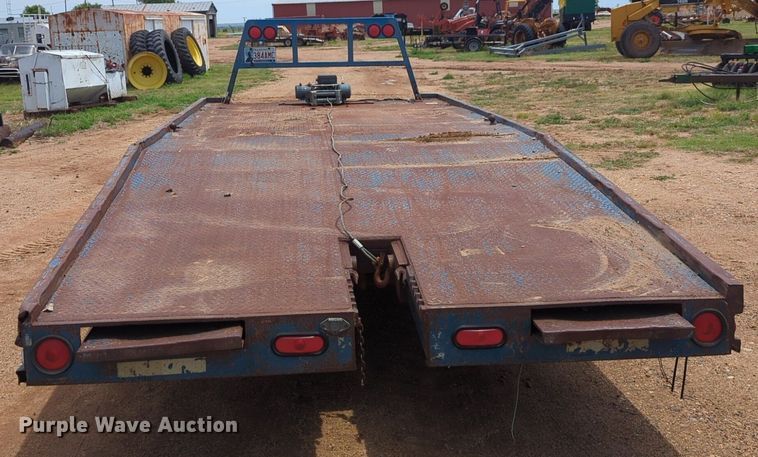 image for item DS6782 Shop built equipment trailer