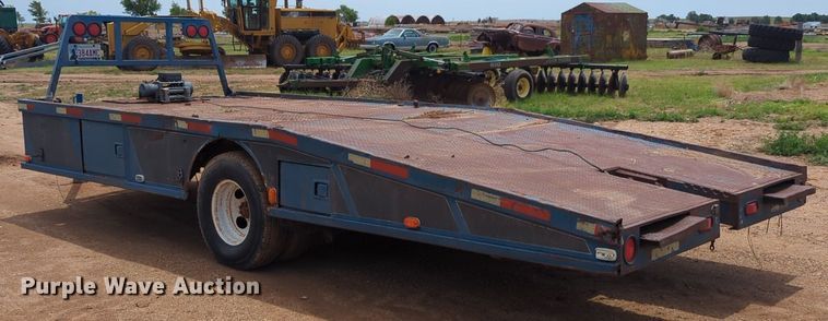 image for item DS6782 Shop built equipment trailer