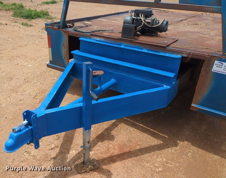 image for item DS6782 Shop built equipment trailer