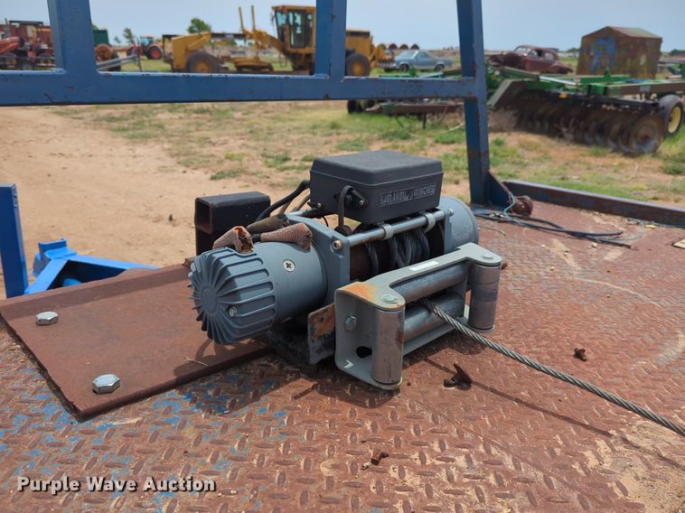 image for item DS6782 Shop built equipment trailer