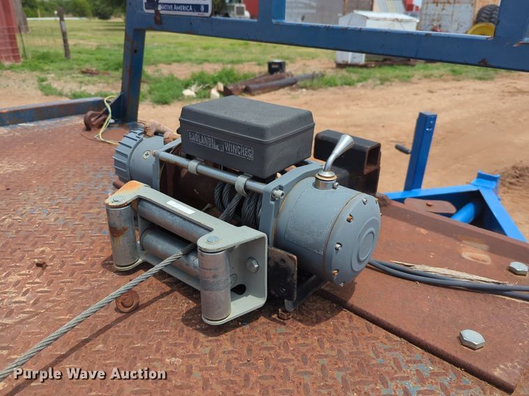 image for item DS6782 Shop built equipment trailer