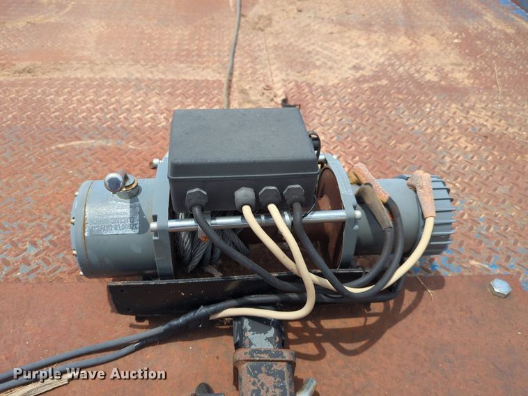 image for item DS6782 Shop built equipment trailer