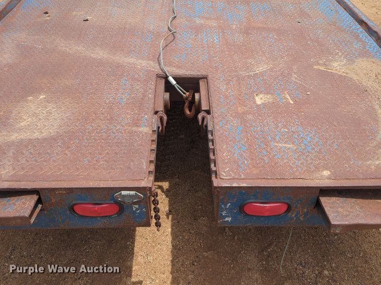 image for item DS6782 Shop built equipment trailer