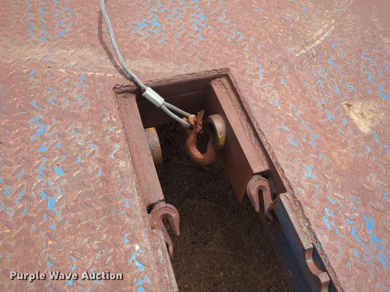 image for item DS6782 Shop built equipment trailer