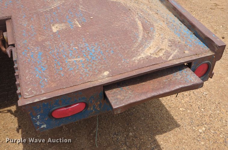 image for item DS6782 Shop built equipment trailer