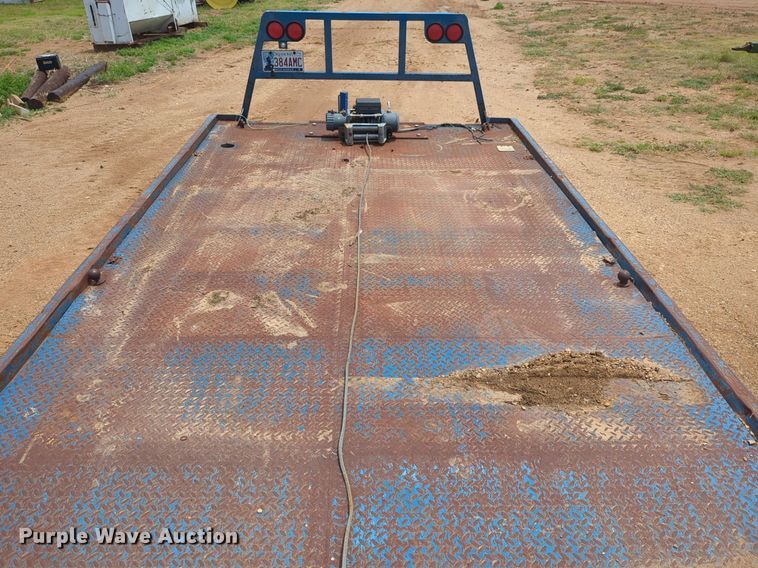 image for item DS6782 Shop built equipment trailer