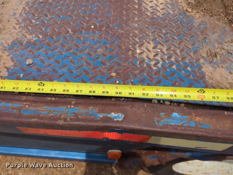 image for item DS6782 Shop built equipment trailer