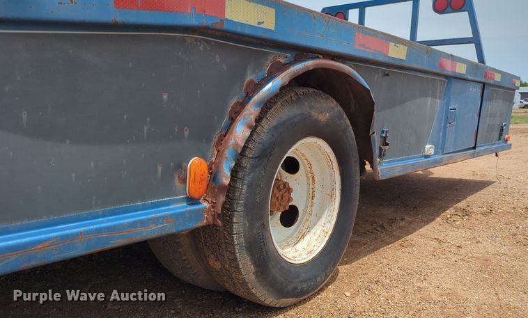 image for item DS6782 Shop built equipment trailer