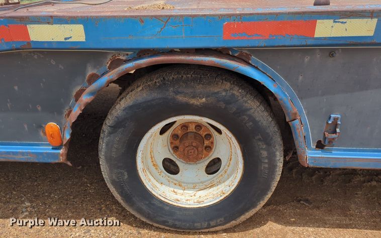 image for item DS6782 Shop built equipment trailer