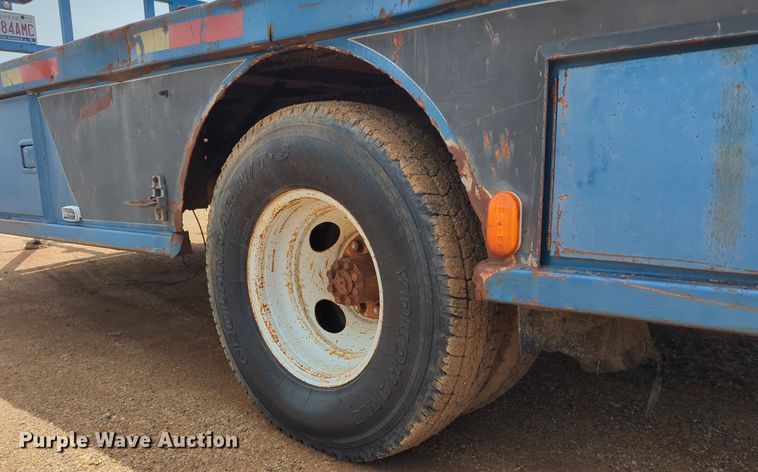 image for item DS6782 Shop built equipment trailer