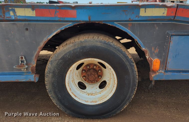 image for item DS6782 Shop built equipment trailer