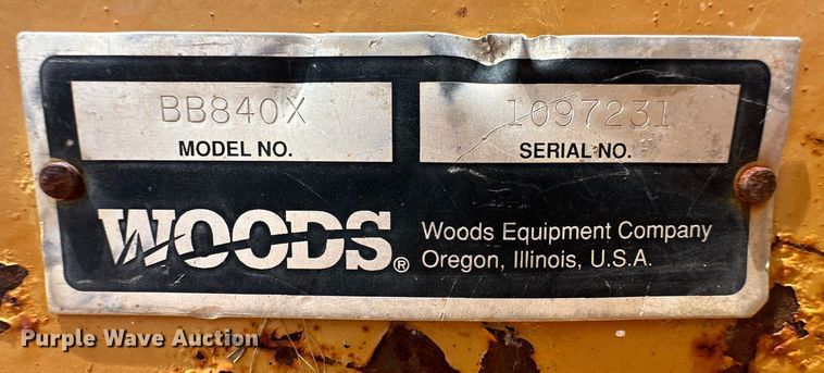 image for item DS6786 Woods Brushbull BB840X rotary mower