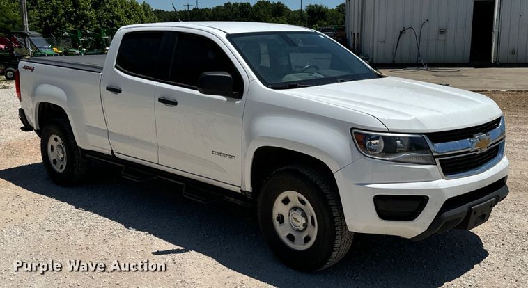image for item DX0747 2016 Chevrolet Colorado Crew Cab pickup truck