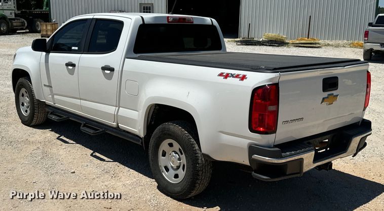 image for item DX0747 2016 Chevrolet Colorado Crew Cab pickup truck