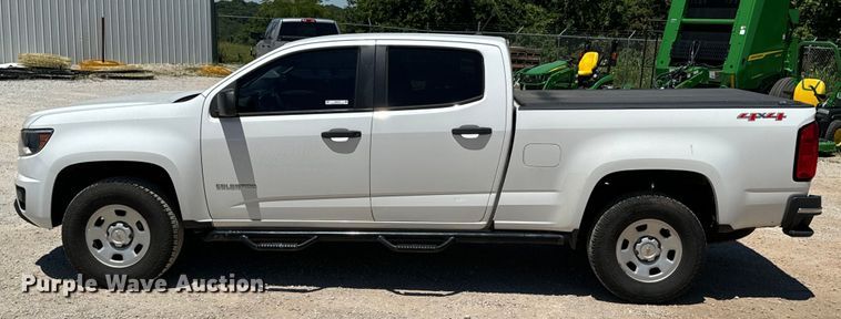 image for item DX0747 2016 Chevrolet Colorado Crew Cab pickup truck