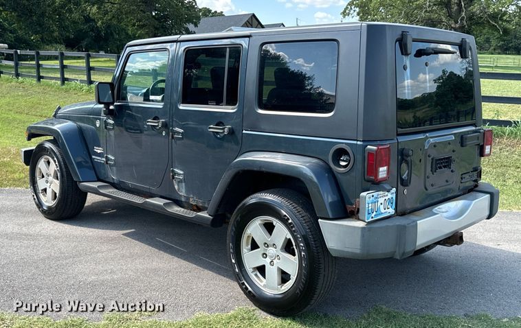 image for item DX0793 2008 Jeep Wrangler Unlimited Sahara SUV