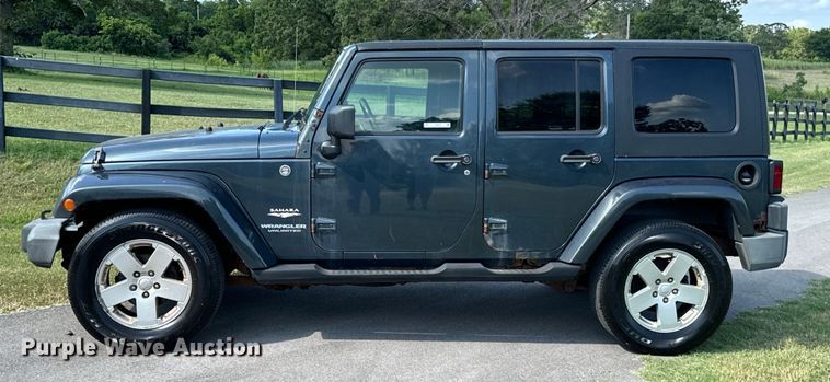 image for item DX0793 2008 Jeep Wrangler Unlimited Sahara SUV