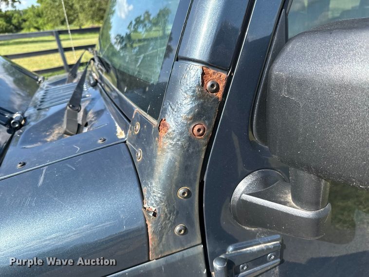 image for item DX0793 2008 Jeep Wrangler Unlimited Sahara SUV