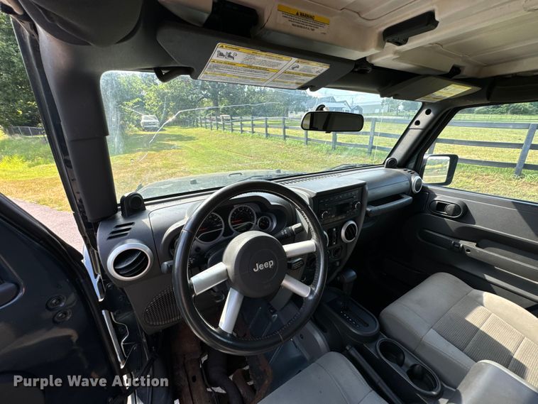 image for item DX0793 2008 Jeep Wrangler Unlimited Sahara SUV