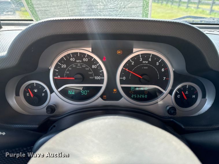 image for item DX0793 2008 Jeep Wrangler Unlimited Sahara SUV