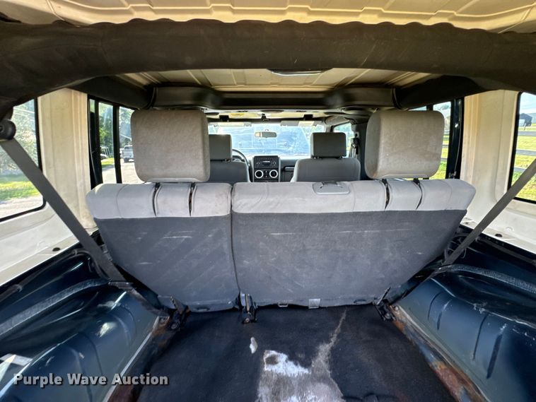 image for item DX0793 2008 Jeep Wrangler Unlimited Sahara SUV