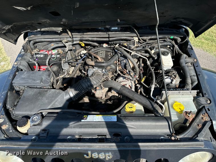 image for item DX0793 2008 Jeep Wrangler Unlimited Sahara SUV