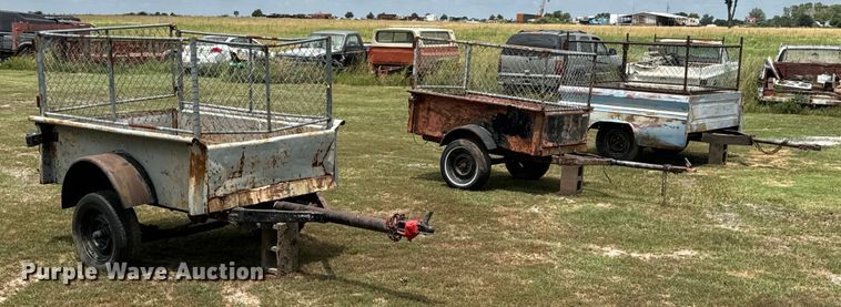 image for item DX0804 (3) Shop built trailer