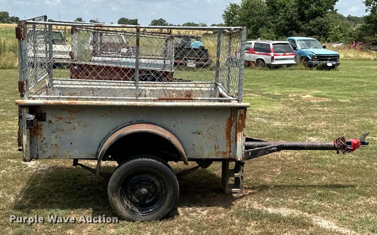 image for item DX0804 (3) Shop built trailer